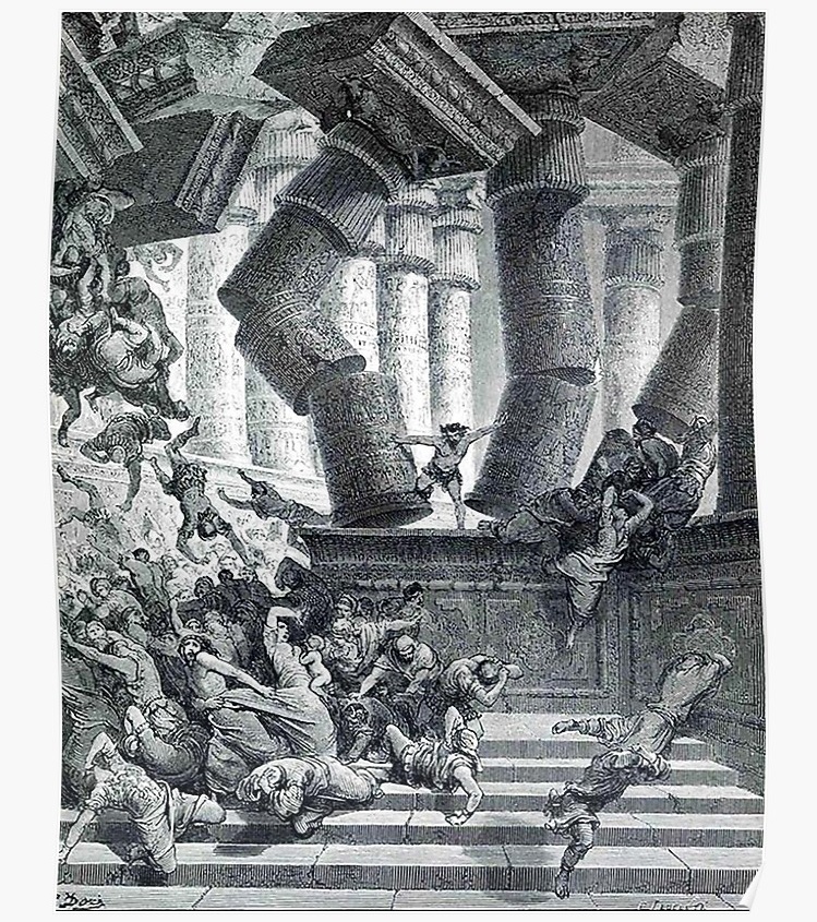 Dore the death of samson
